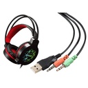 Snopy fejhallgató - sn-gx7 crazy (2.0, mikrofon, usb+3,5mm jack, hang.szab., nagy-párnás, 2m kábel, fekete)