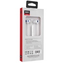 Snopy fülhallgató - sn-j01 (mikrofon, 3.5mm jack, 1.2m kábel, fehér-kék)
