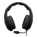 Spirit of gamer fejhallgató - elite h50 black (multiplatform, rgb, 3.5mm jack, mikrofon, hangerőszabályzó, nagy-párnás)