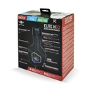 Spirit of gamer fejhallgató - elite h50 black (multiplatform, rgb, 3.5mm jack, mikrofon, hangerőszabályzó, nagy-párnás)