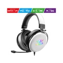 Spirit of gamer fejhallgató - h700 white (multiplatform, 7.1, mikrofon, hangerőszabályzó, nagy-párnás, fehér)