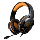 Spirit of gamer fejhallgató - pro-h3 (multiplatform, mikrofon, 3.5mm jack, hangerőszabályzó, 2m kábel, narancssárga)