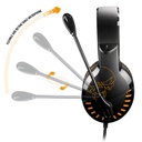Spirit of gamer fejhallgató - pro-h3 (multiplatform, mikrofon, 3.5mm jack, hangerőszabályzó, 2m kábel, narancssárga)