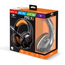 Spirit of gamer fejhallgató - pro-h3 (multiplatform, mikrofon, 3.5mm jack, hangerőszabályzó, 2m kábel, narancssárga)