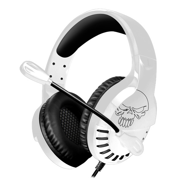 Spirit of gamer fejhallgató - pro-h3 playstation (ps4/ps5, mikrofon, 3.5mm jack, hangerőszabályzó, 1m kábel, fehér)