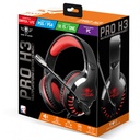 Spirit of gamer fejhallgató - pro-h3 red (multiplatform, mikrofon, 3.5mm jack, hangerőszabályzó, 2m kábel, piros)
