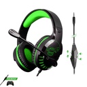 Spirit of gamer fejhallgató - pro-h3 xbox (xbox one/series x/s, mikrofon, 3.5mm jack, hangerőszabályzó, 1m kábel, zöld)