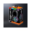 Spirit of gamer fejhallgató - pro-h6 rgb black (multiplatform, mikrofon, 3.5mm jack, hangerőszabályzó, 2m kábel, fekete)