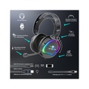 Spirit of gamer fejhallgató - pro-h6 rgb black (multiplatform, mikrofon, 3.5mm jack, hangerőszabályzó, 2m kábel, fekete)