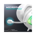 Spirit of gamer fejhallgató - pro-h6 rgb white (multiplatform, mikrofon, 3.5mm jack, hangerőszabályzó, 2m kábel, fehér)