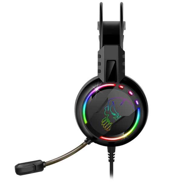 Spirit of gamer fejhallgató - pro-h7 (multiplatform, mikrofon, 3.5mm jack, hangerőszabályzó, 2m kábel, fekete)
