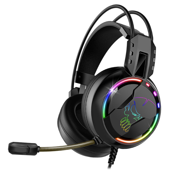 Spirit of gamer fejhallgató - pro-h7 (multiplatform, mikrofon, 3.5mm jack, hangerőszabályzó, 2m kábel, fekete)
