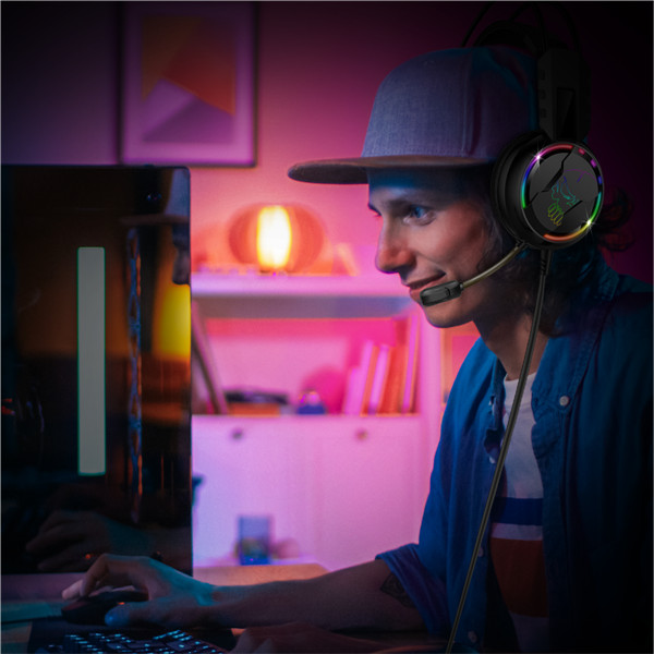 Spirit of gamer fejhallgató - pro-h7 (multiplatform, mikrofon, 3.5mm jack, hangerőszabályzó, 2m kábel, fekete)