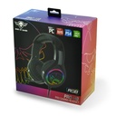 Spirit of gamer fejhallgató - pro-h8 rgb dark (multiplatform, mikrofon, 3.5mm jack, hangerőszabályzó, 2m kábel, fekete)