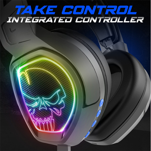 Spirit of gamer wireless fejhallgató - mic-xh1300 (multiplatform, 7.1, mikrofon, hangerőszabályzó, nagy-párnás, fekete)