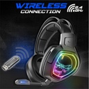 Spirit of gamer wireless fejhallgató - mic-xh1300 (multiplatform, 7.1, mikrofon, hangerőszabályzó, nagy-párnás, fekete)