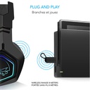 Spirit of gamer wireless fejhallgató - mic-xh900 (multiplatform, mikrofon, hangerőszabályzó, nagy-párnás, fekete)