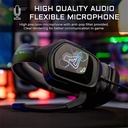 The g-lab fejhallgató - korp cobalt 7.1 (mikrofon, usb, hangerőszabályzó, nagy-párnás, rgb, fekete)