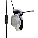 The g-lab fejhallgató - korp cobalt w (mikrofon, 3,5mm jack, hangerőszabályzó, nagy-párnás, fehér)
