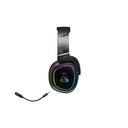 The g-lab fejhallgató - korp promethium (vezeték nélküli, bluetooth, mikrofon, 3,5 jack, usb, led,nagy-párnás)