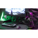 The g-lab fejhallgató állvány - k stand hydrogen (fekete, 2xusb3.0, 1xusb-c, műanyag, rgb)