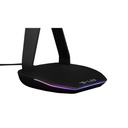 The g-lab fejhallgató állvány - k stand hydrogen (fekete, 2xusb3.0, 1xusb-c, műanyag, rgb)