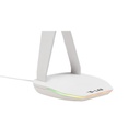The g-lab fejhallgató állvány - k stand hydrogen w (fehér, 2xusb3.0, 1xusb-c, műanyag, rgb)