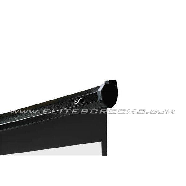 Elitescreens 106" (16:9) manuális fali vászon m106uwh (235 x 132 cm, fekete váz)