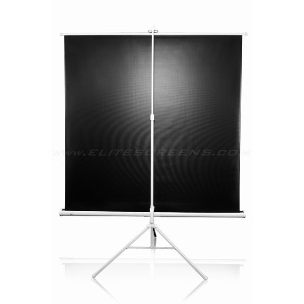 Elitescreens 71" (1:1) mobil háromlábú vászon  t71nws1 (127 x 127 cm, fehér)