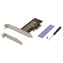 Conceptronic bővítőkártya - emrick05b (pcie x4 to m.2 nvme)
