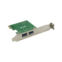 Conceptronic bővítőkártya - emrick06g (pcie x1 to 2x usb-a 3.0)