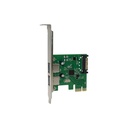 Conceptronic bővítőkártya - emrick06g (pcie x1 to 2x usb-a 3.0)