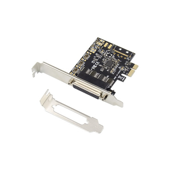 Conceptronic bővítőkártya - emrick11b (pcie x1 to 4x db9 (rs-232))