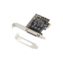 Conceptronic bővítőkártya - emrick11b (pcie x1 to 4x db9 (rs-232))