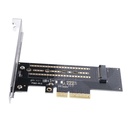 Orico pci-e bővítőkártya - psm2/6/ (pci-e 3.0 x4, kimenet: m.2 nvme, max.: 2 tb, m-key)
