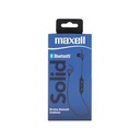 Fülhallgató, vezeték nélküli, Bluetooth 5.1, mikrofonnal, MAXELL "Solid", kék