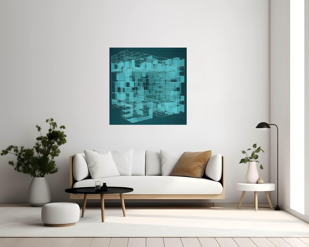 Cubist Digital Dreamscape