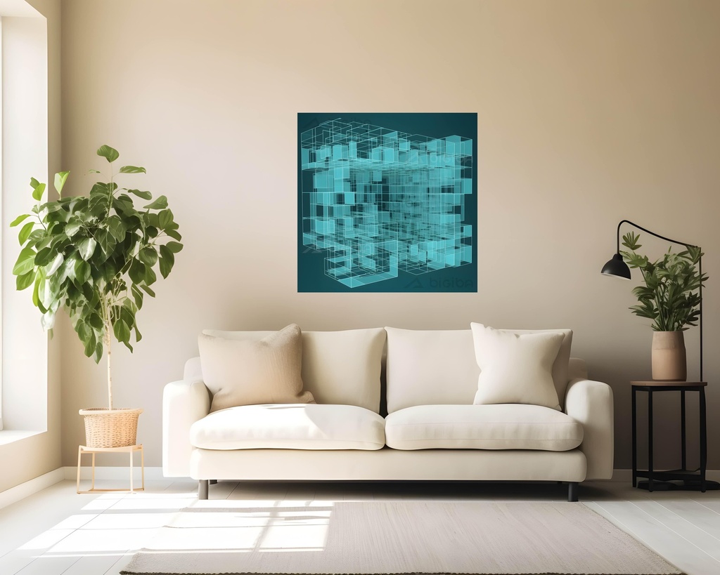 Cubist Digital Dreamscape