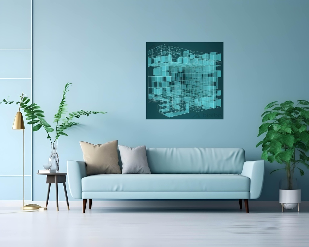 Cubist Digital Dreamscape