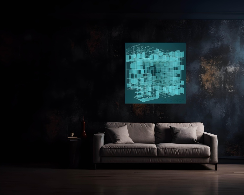 Cubist Digital Dreamscape