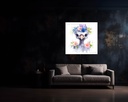 Floral Whimsy Ostrich