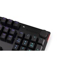 Endorfy billentyűzet - thock (rgb, kailh brown switch, mechanikus, 104 gomb, 1,8m, hu, fekete)
