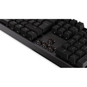 Endorfy billentyűzet - thock (rgb, kailh brown switch, mechanikus, 104 gomb, 1,8m, hu, fekete)