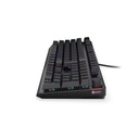 Endorfy billentyűzet - thock (rgb, kailh brown switch, mechanikus, 104 gomb, 1,8m, hu, fekete)