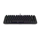 Endorfy billentyűzet - thock 75% (rgb, kailh red switch, mechanikus, 82 gomb, 1,8m, hu, fekete)