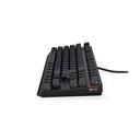 Endorfy billentyűzet - thock tkl (rgb, kailh brown switch, mechanikus, 87 gomb, 1,8m, hu, fekete)