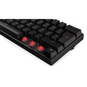 Endorfy wireless billentyűzet - thock compact (rgb, kailh red switch, mechanikus, 61 gomb, hu, fekete)