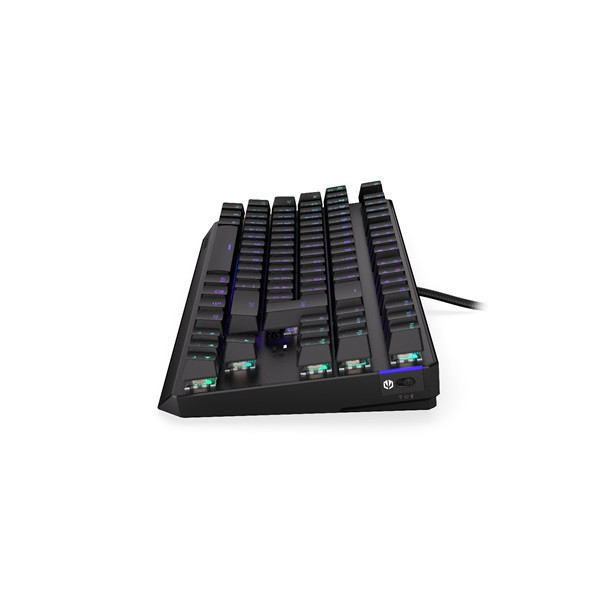 Endorfy wireless billentyűzet - thock tkl (rgb kailh red switch, mechanikus, 87 gomb, hu, fekete)