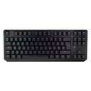 Endorfy wireless billentyűzet - thock tkl (rgb, kailh brown switch, mechanikus, 87 gomb, hu, fekete)