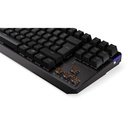 Endorfy wireless billentyűzet - thock tkl (rgb, kailh brown switch, mechanikus, 87 gomb, hu, fekete)